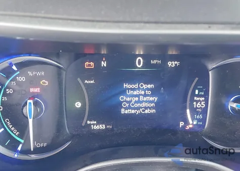 2023 Chrysler Pacifica Hybrid Touring L z USA, uszkodzony, nr VIN 2C4RC1L70PR584090